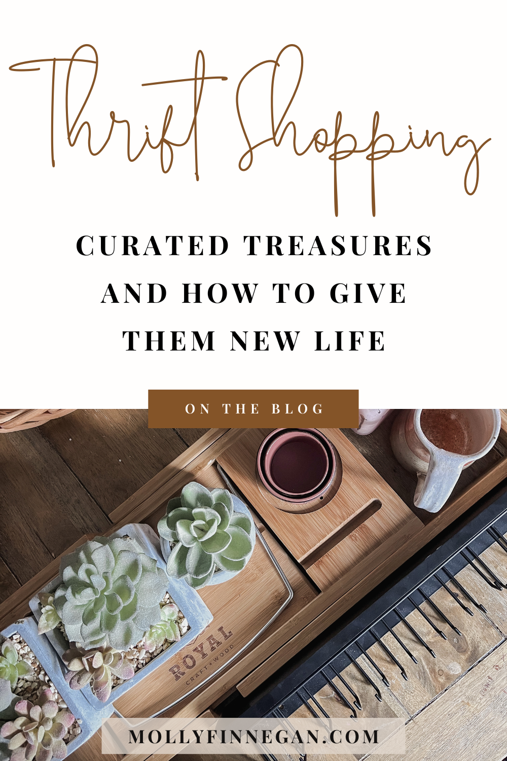 Thrift Shopping: Curated Treasures and How to Give them New Life graphic