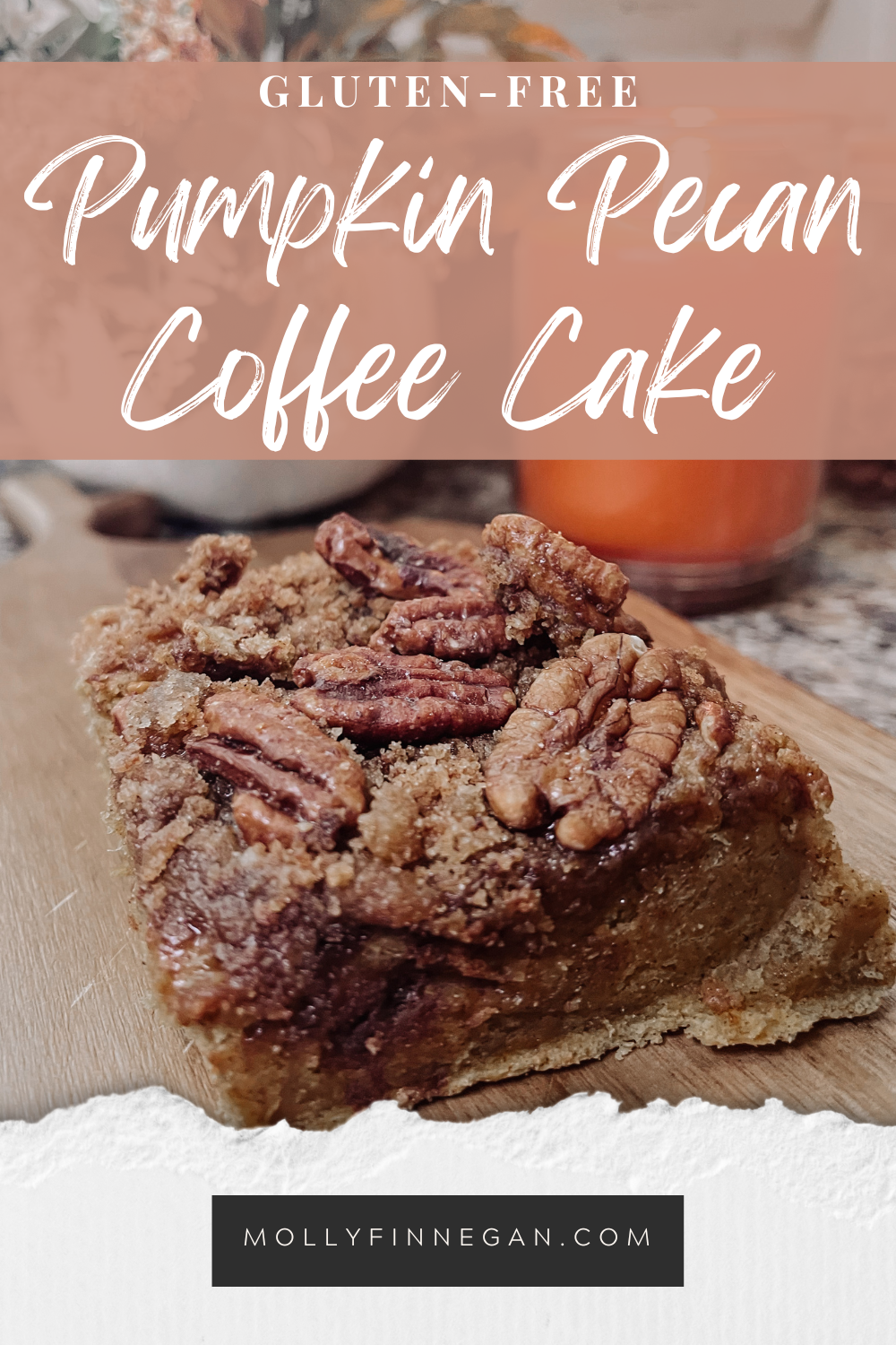 Pumpkin pecan coffee cake pinterest cover